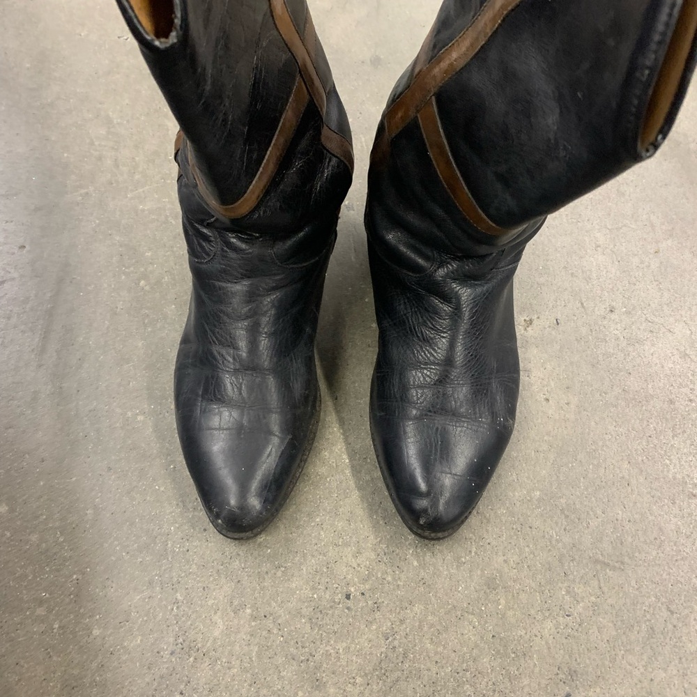 Vintage stylish cow boy boots size 42